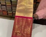 Pure Kanjivaram Silk Saree-Vastrika